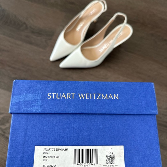 Stuart Weitzman Stuart 75 Slingback Pumps - Picture 8 of 8